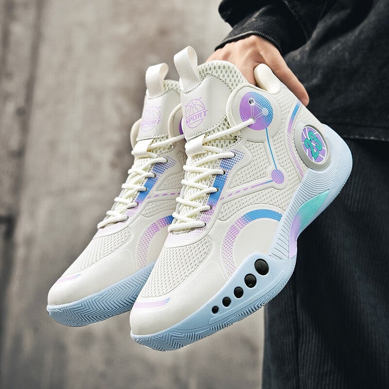 Basketball Shoes For Male Students, Mesh Breathable Youth, Four-Season Sports Shoes For Older Children, Women'S Practical Sneakers, Men'S Shoes, Putian - Image 3