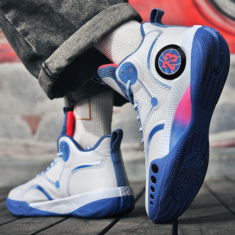 Basketball Shoes For Male Students, Mesh Breathable Youth, Four-Season Sports Shoes For Older Children, Women'S Practical Sneakers, Men'S Shoes, Putian - Image 4