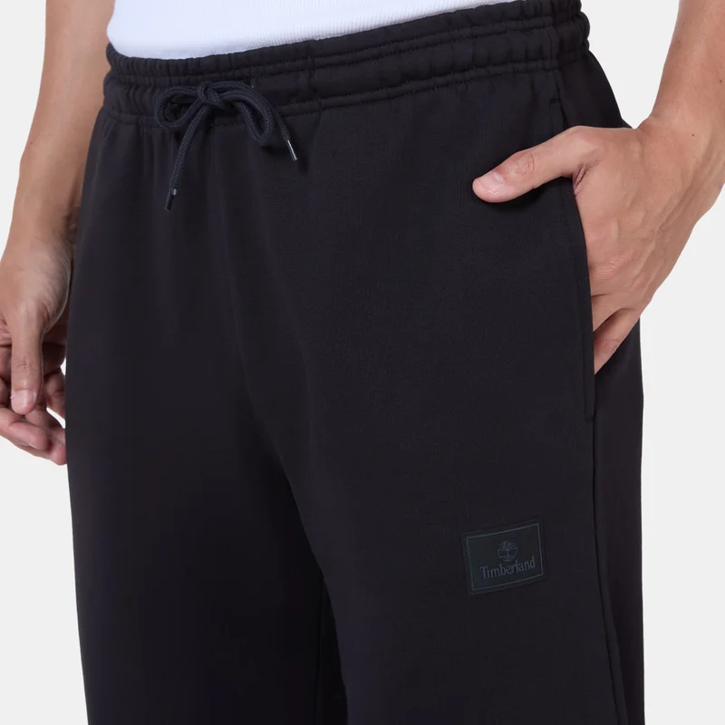 Timberland Black Silicon Badge Sweatpants for Men | Best Price UAE