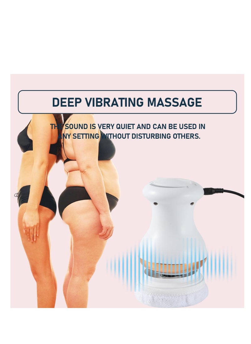 Excefore Body Sculpting Machine, Electric Cellulite Massager, Cellulite Massager for Women, with 3 Skin-Friendly Pads, Electric Body Sculpting Massager for Belly, Waist, Legs, Arms, Butt  - Image 4