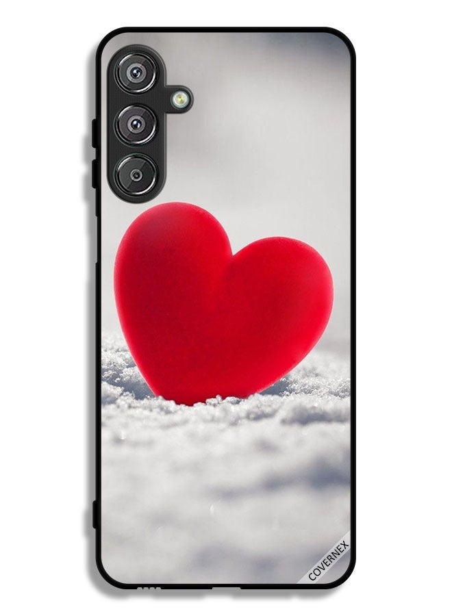 Covernex Samsung Galaxy M36 Protective Case Cover Lovely Red Heart