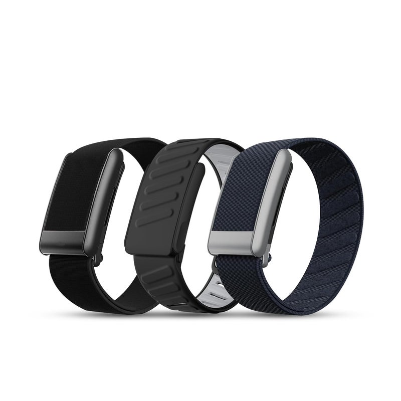 Dado Multi-Pack Wrist Bands Compatible with Whoop 5.0, Peak, One & Life MG â€“ Hydroknit Nylon, Sport Silicone, Premium Nylon â€“ Replacement Straps with Hook, Clasp, Quick Link Slider (Balanced Everyday) - Image 1