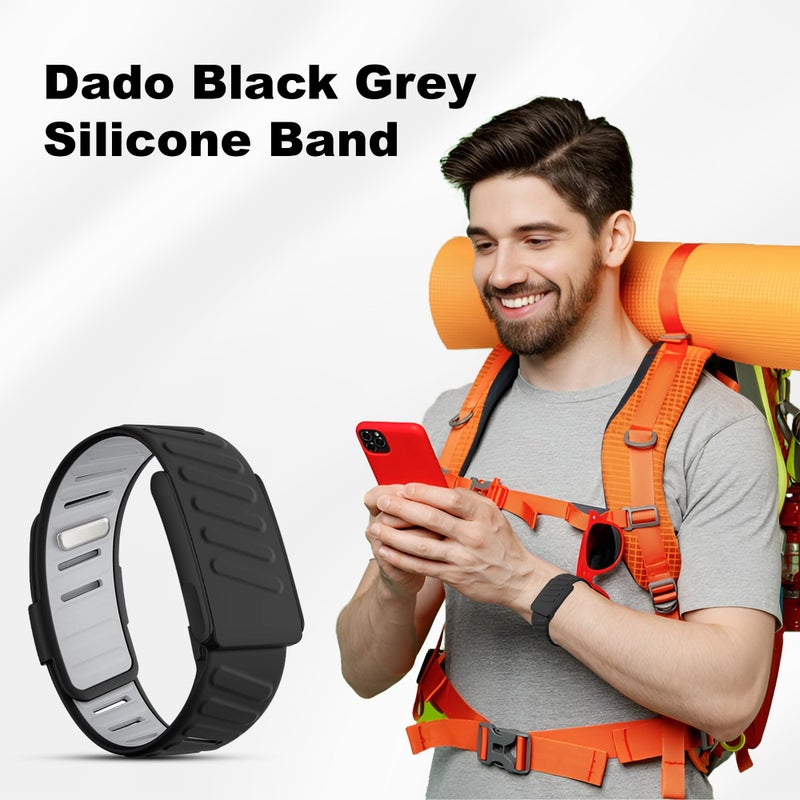 Dado Multi-Pack Wrist Bands Compatible with Whoop 5.0, Peak, One & Life MG â€“ Hydroknit Nylon, Sport Silicone, Premium Nylon â€“ Replacement Straps with Hook, Clasp, Quick Link Slider (Balanced Everyday) - Image 4