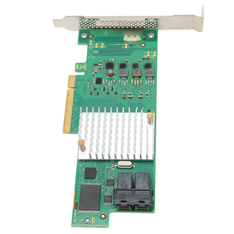 Fujitsu 12Gb/s SAS Array Card LSI SAS3008 with 8-Channel PCIe 3.0 - Integrated RAID 0 1 10 1E Support for Server Storage - Image 1