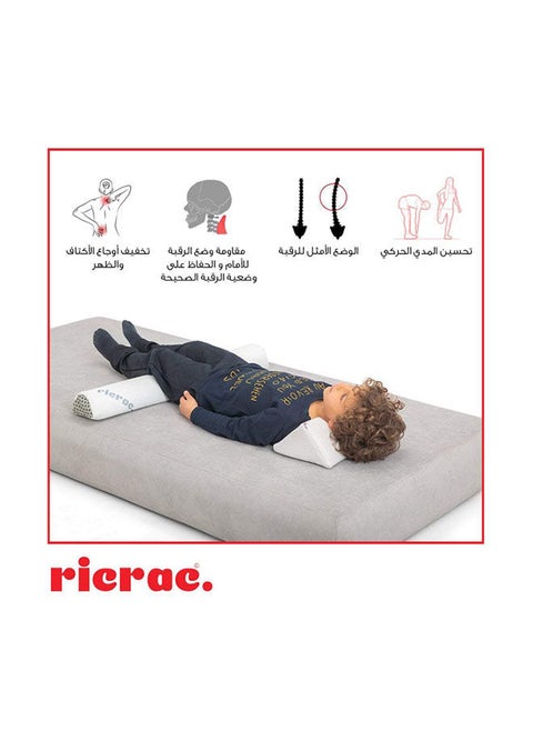 Reduit Neck & Back Support Pillow – Ergonomic Cushion for Exercise & Recovery.