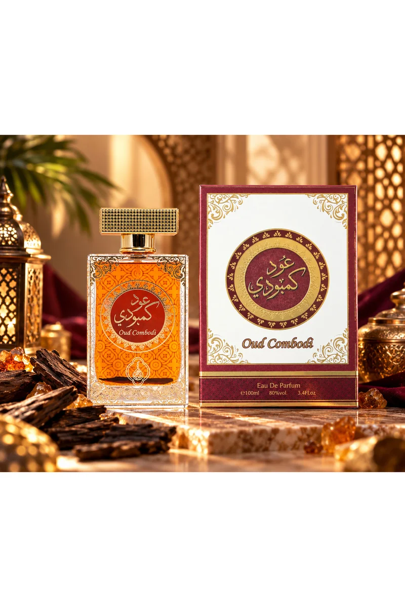 محبوب للعطور Oud Combodi Eau De Parfum 100ml | Rich & Elegant Arabian Fragrance