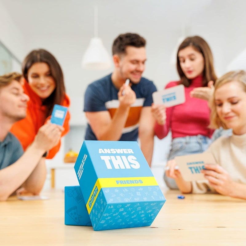 The World Game Answer This - Friends - How Well Do You Know Your Family & Friends? - Fun Party Card Game for Teens & Adults - Great Conversation Starter - Image 2