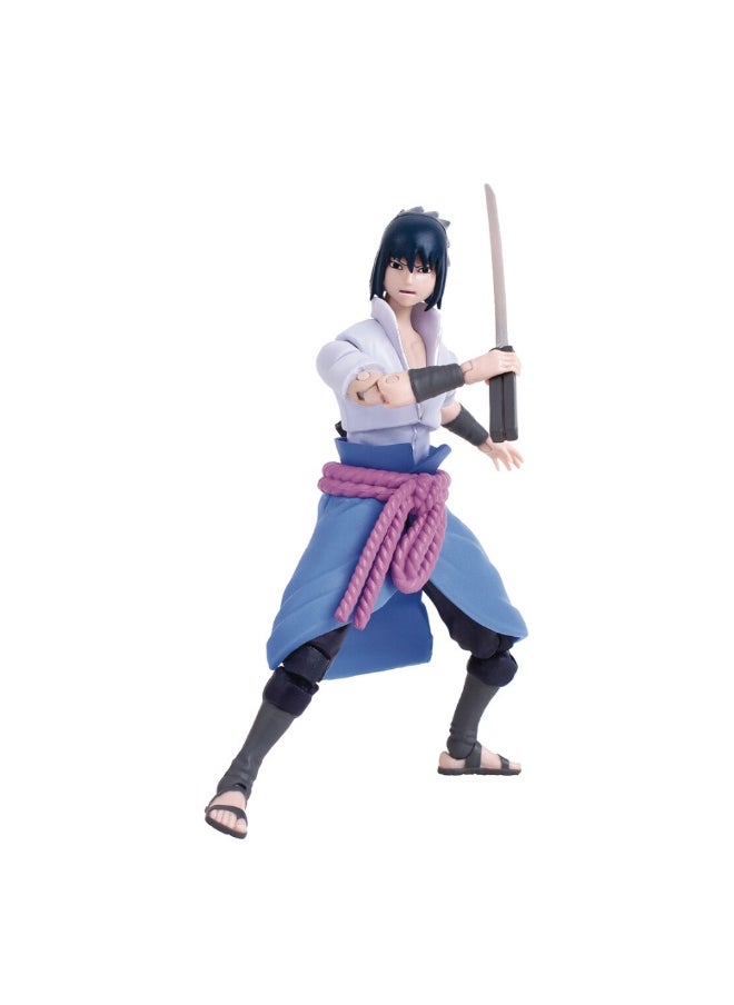 Bandai - Sasuke Uchiha (Naruto) BST AXN 5" Action Figure - Image 1