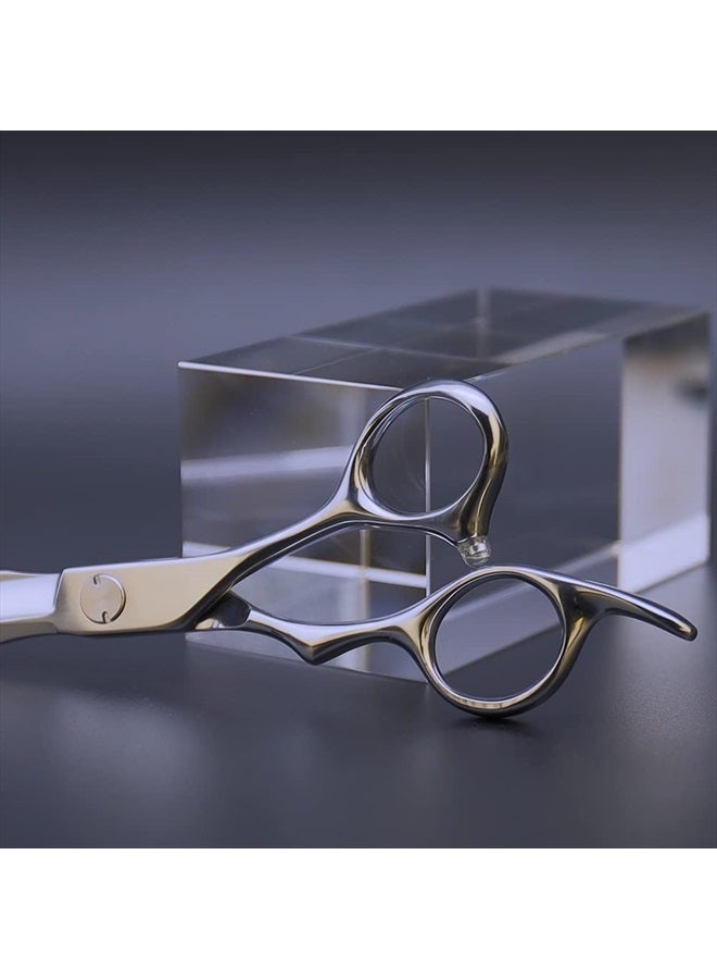 Nelannxi Aolanduo Prime Barber Scissor with SUPER CONVEX EDGE- AICHI JP440C Hair Cutting Scissors/Durable Smooth Motion & Fine Hair Cutting Shears for Salon (6.0 Inch) - Image 3