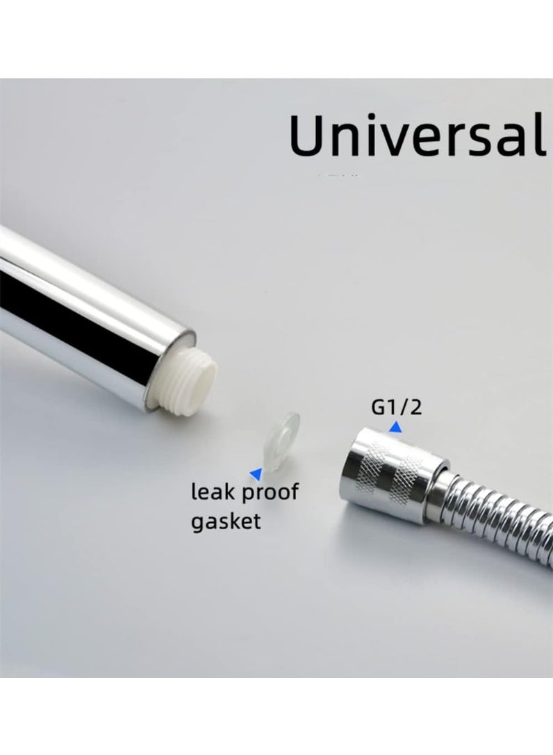 خرطوم رأس دش من الكروم - Image 3