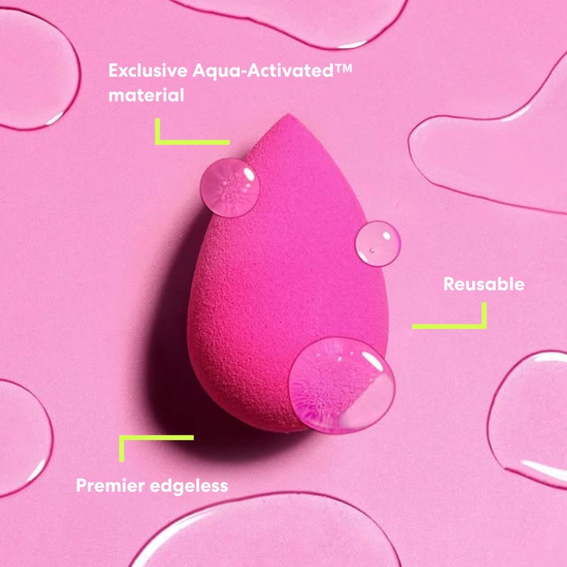 BeautyblenderÂ® | Original Pink Beauty Blender Makeup Sponge, Super-Soft Foam Easily Blends Foundations, Powders & Creams, Made in USA, Reusable, Washable, Streak Free Application, Vegan, Cruelty Free - Image 5