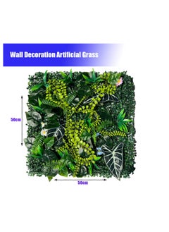 Generic FFD Artificial Plant Wall Hedge Grass Mat 40x60cm, Synthetic Faux Grass Panels for Indoor & Outdoor Home, Garden, Villa Decoration  - Image 2