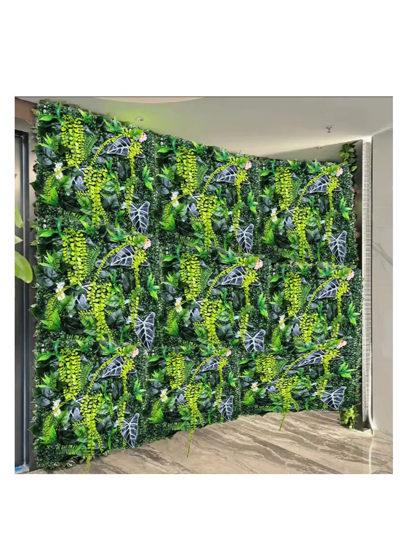 Generic FFD Artificial Plant Wall Hedge Grass Mat 40x60cm, Synthetic Faux Grass Panels for Indoor & Outdoor Home, Garden, Villa Decoration  - Image 5