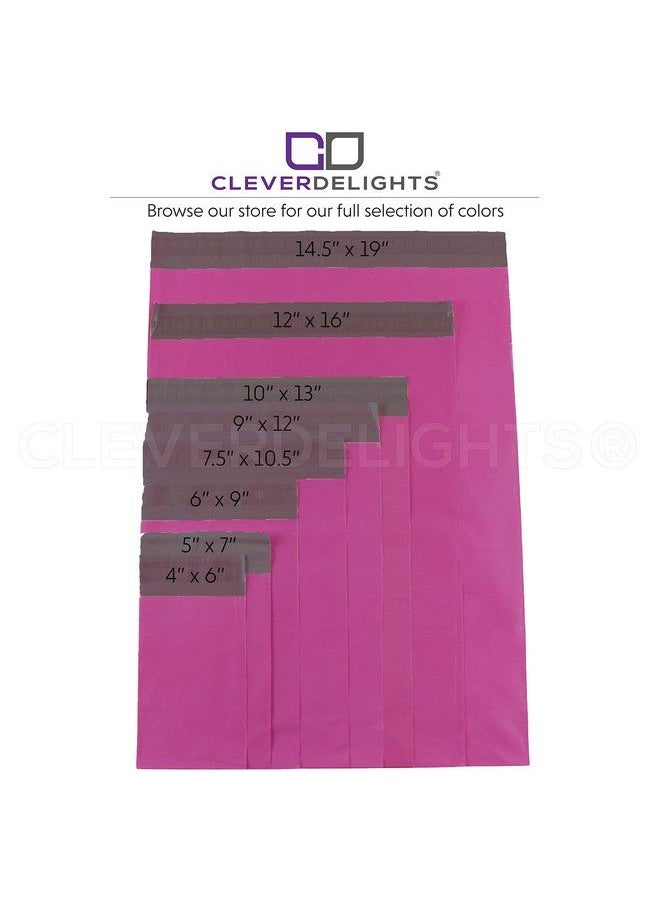 CleverDelights - Magenta Poly Mailers 5" X 7" 1000 Pack Premium Selfadhesive Shipping Bags - Image 1