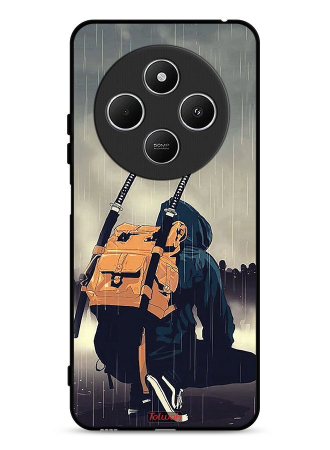 Tolwak Xiaomi Redmi 14C 4G Protective Case Cover Sword Samurai Digital Art - Image 1