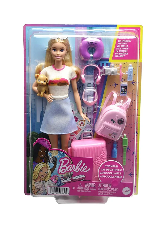 Barbie Barbie Travel Doll - Refreshed