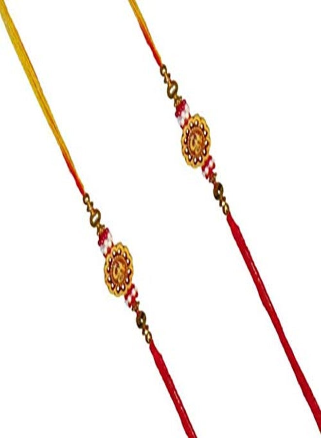Suninow OM rakhi for brother | rakhi for brother | Rakhi combo | rakhi set of (Pack of 2) - Image 1