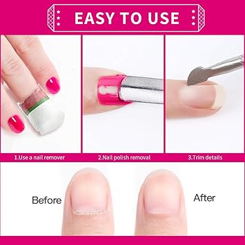 HUPOO Cuticle Pusher and Cutter Set Dead Skin Nail Cleaner Tools Professional Stainless Steel Cuticle Remover Durable Pedicure Manicure Tools for Fingernails and Toenails4 PcsSet - Image 4