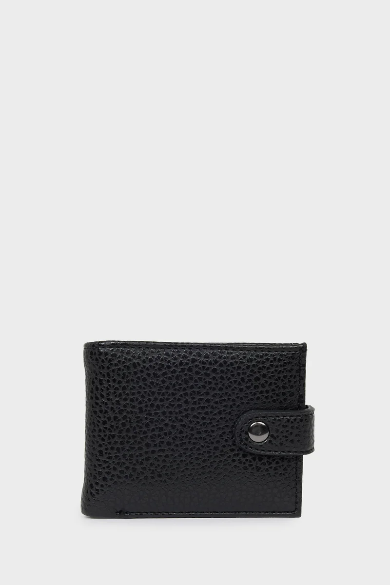 Man Faux Leather Wallets