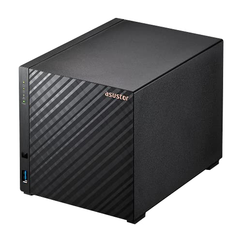 Asustor Drivestor 4 AS1104T - 4 Bay NAS, 1.4GHz Quad Core, Single 2.5GbE Port, 1GB RAM DDR4, Network Attached Storage, Personal Private Cloud (Diskless) - Image 4