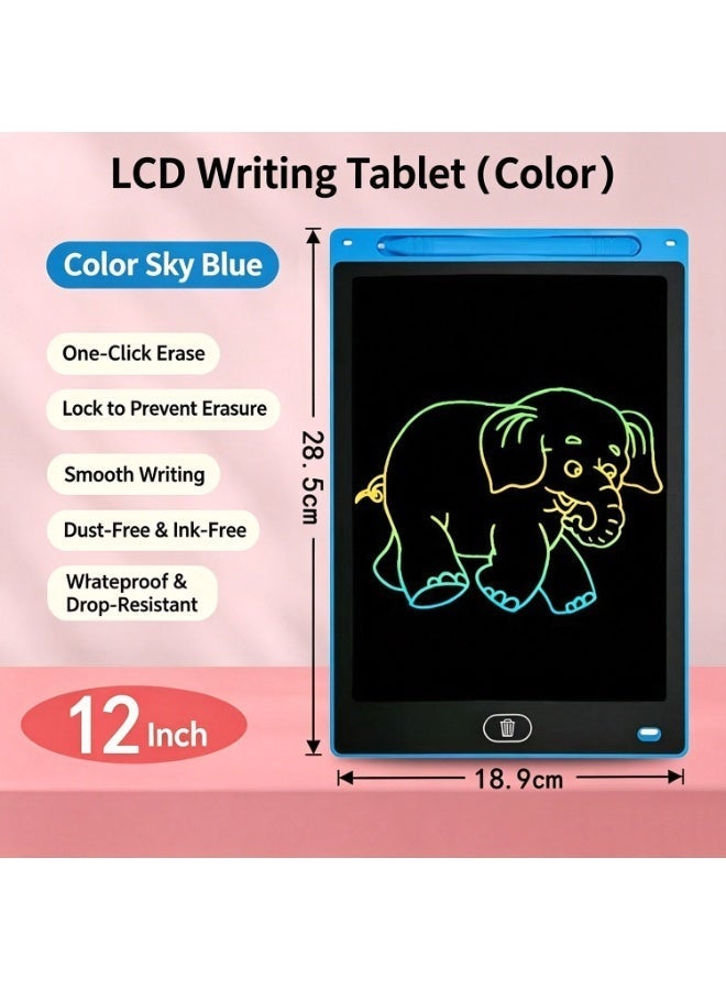 Magic Electronic Drawing Tablet 8.5inch，Lcd Writing Tablet, Drawing Writing Board, Erasable Colorful Screen Drawing Doodle Board, Doodle Pad Toys For Kids Adults Learning & Education - Image 3