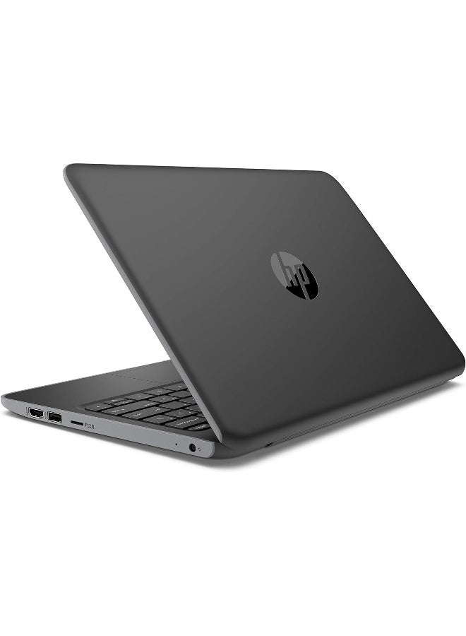 HP Stream 11 Pro G5 Laptop With 11.6-Inch HD Display, Celeron N4000 Processor/4GB RAM/64GB eMMC/Intel UHD Graphics 600/Windows 10 Pro English/Arabic Black - Image 4