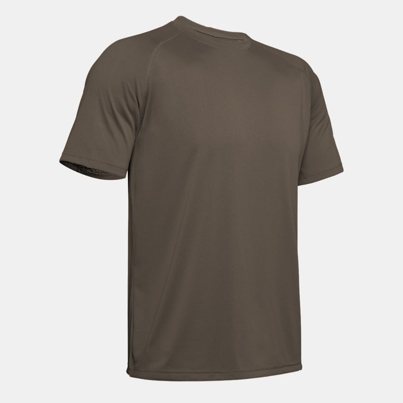 Summer Quick-Dry Ice Silk T-shirt Mens Breathable Loose Sports Top Gray - Image 5
