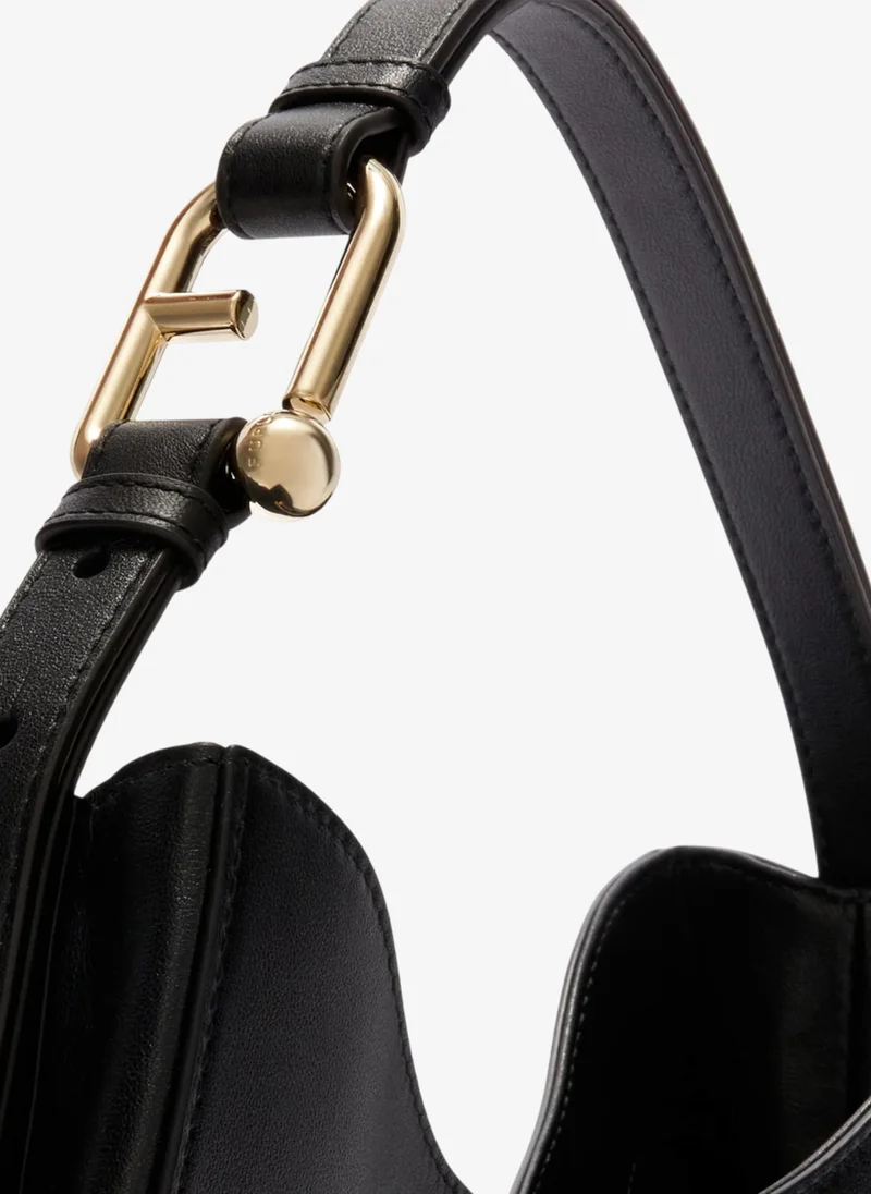 Furla Black Nuvola Black Hobo Bag - Large for Women | Best Price UAE