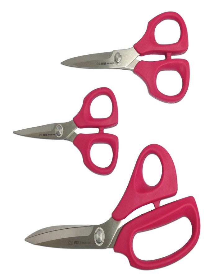 Kai GS2 Very Berry 5000 Series 3 Piece Scissor Set