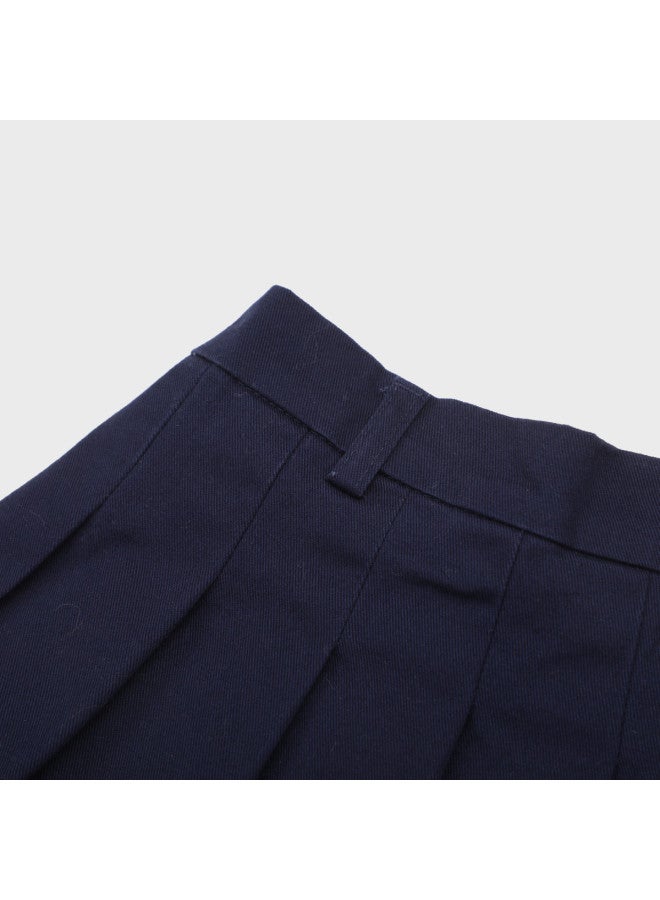 Zara kids' Color-blocked Sweet & Stylish Pleated Skirt - Image 4
