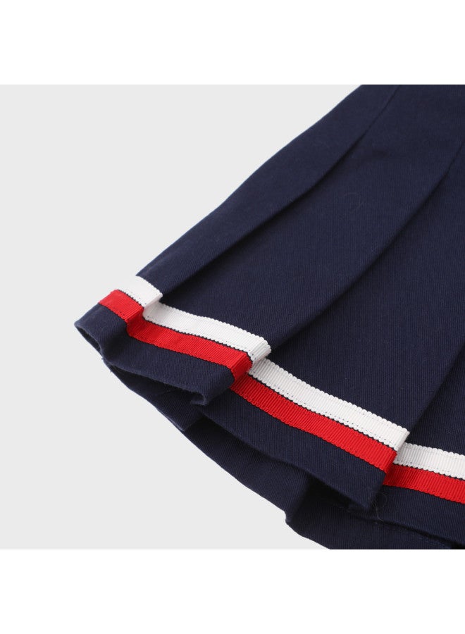 Zara kids' Color-blocked Sweet & Stylish Pleated Skirt - Image 5