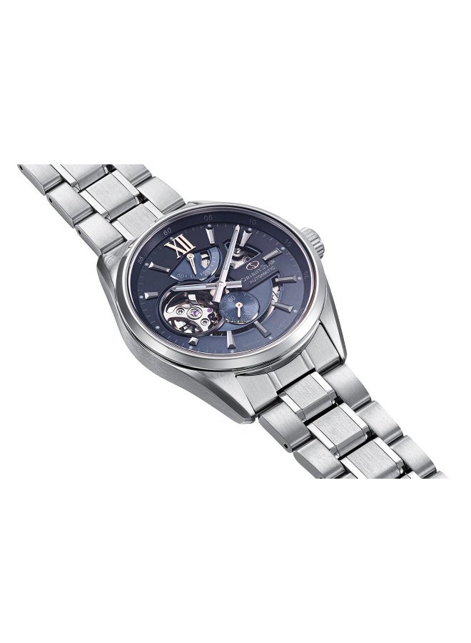 ORIENT Men Star Limited Edition Keshiki Men's Watch RE-AV0132L, 41mm Open Heart Blue Dial, Stainless Steel Bracelet, 100M WR - Image 2