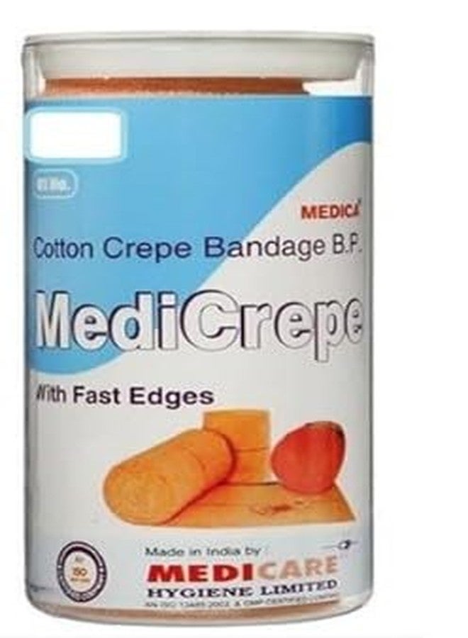 Medicare Medicrepe Cotton Bandage | 10 cm X 4m | PACK of 2 - Image 1
