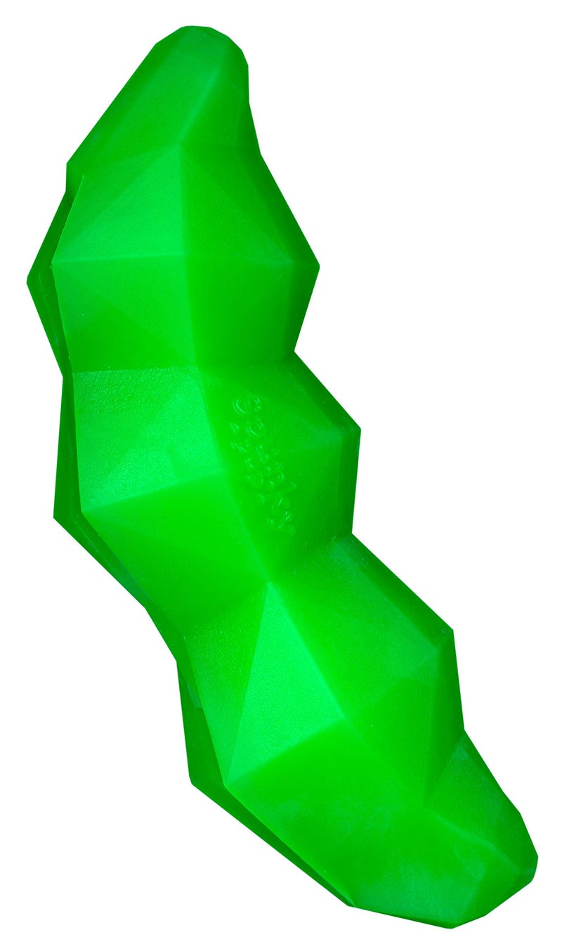 Spunky Pup Holding Treat Play Dog Toy | Interactive Treat Toy for Dogs | Promotes Healthy Teeth & Gums | Green Bean - Image 3