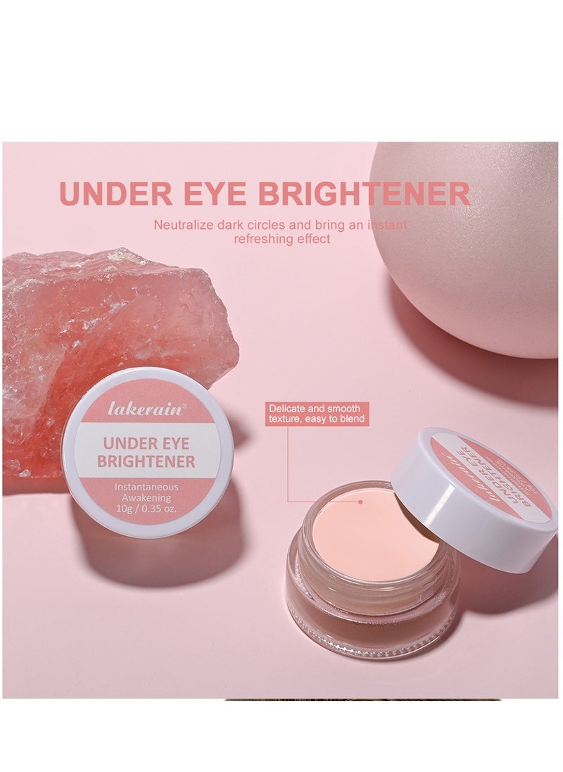 lakerain - Under Eye Brightener Cream, Eye Care, Nude, Nourishing, Express Result, Brightening, Natural, Shimmering, Vegan, Perfume, Parabens 10g - Image 1