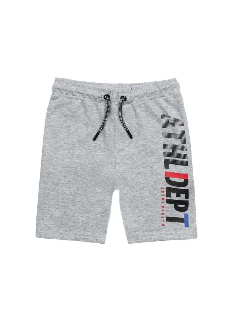 مينوتي Teen Boys Fleece Short With Print