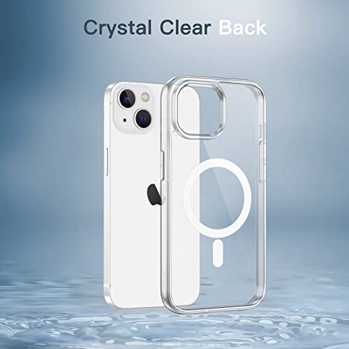 ZedGear for iPhone 14 Case Cover Compatible with Magsafe Anti Yellow Silicone Clear Shockproof Scratch Resistant Protective Phone Soft Silicone Slim Cover for iPhone 14 (Transparent) - Image 5