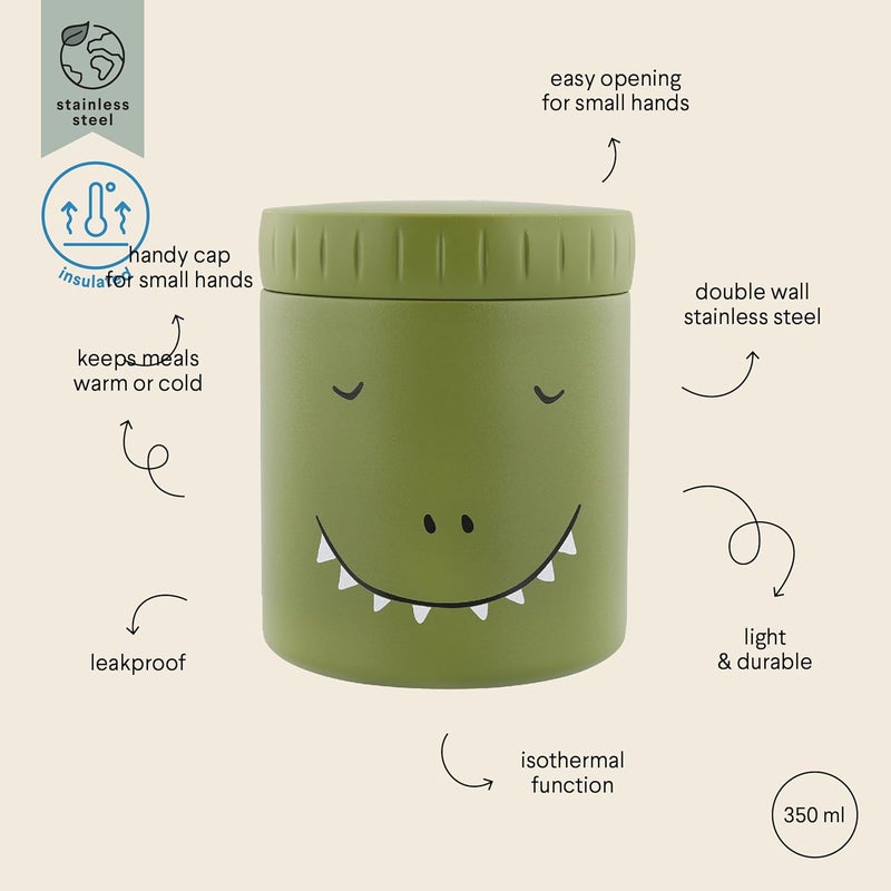 Trixie Insulated Food Jar Mr. Dino - 350ml - Image 3