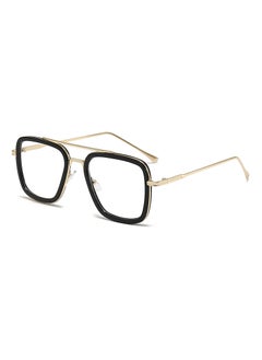 Generic New Iron Man Style Sunglasses for Men C20-gold frame-white mercury 