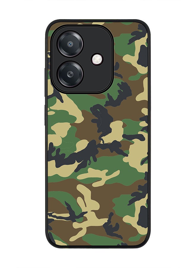 Stylizedd For Oppo A5i Case,Slim fit Camera Protection, Shockproof Thin Phone cover  - Jungle Camo