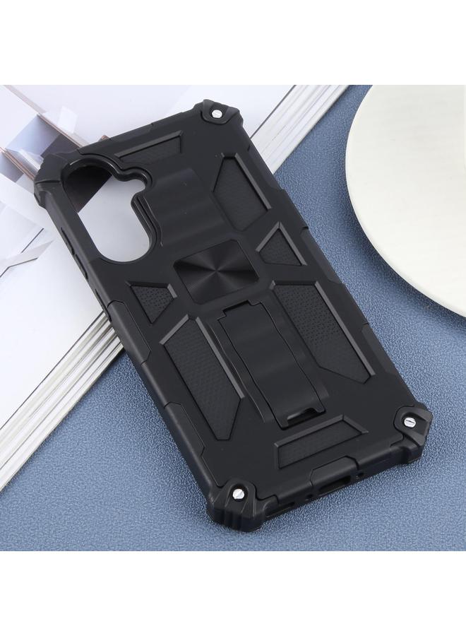 S-TOP Case For Samsung Galaxy A56 5G Armor Shockproof TPU + PC Magnetic Phone Case with Holder - Image 2