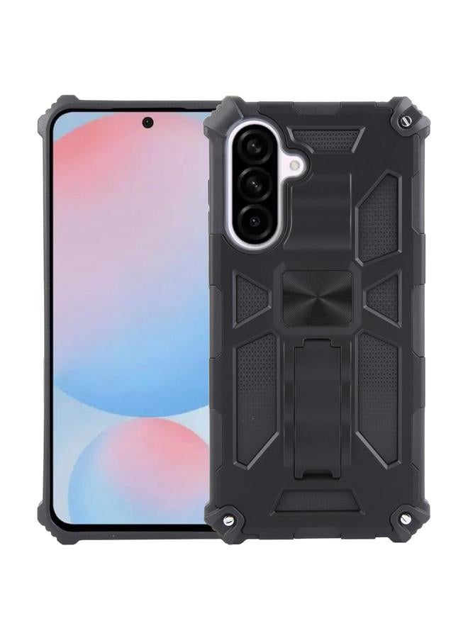 S-TOP Case For Samsung Galaxy A56 5G Armor Shockproof TPU + PC Magnetic Phone Case with Holder - Image 1