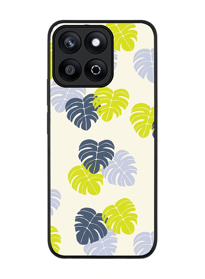 Stylizedd For Honor X7c 4G Case,Slim fit Camera Protection, Shockproof Thin Phone cover  - Island Leaves - Image 1