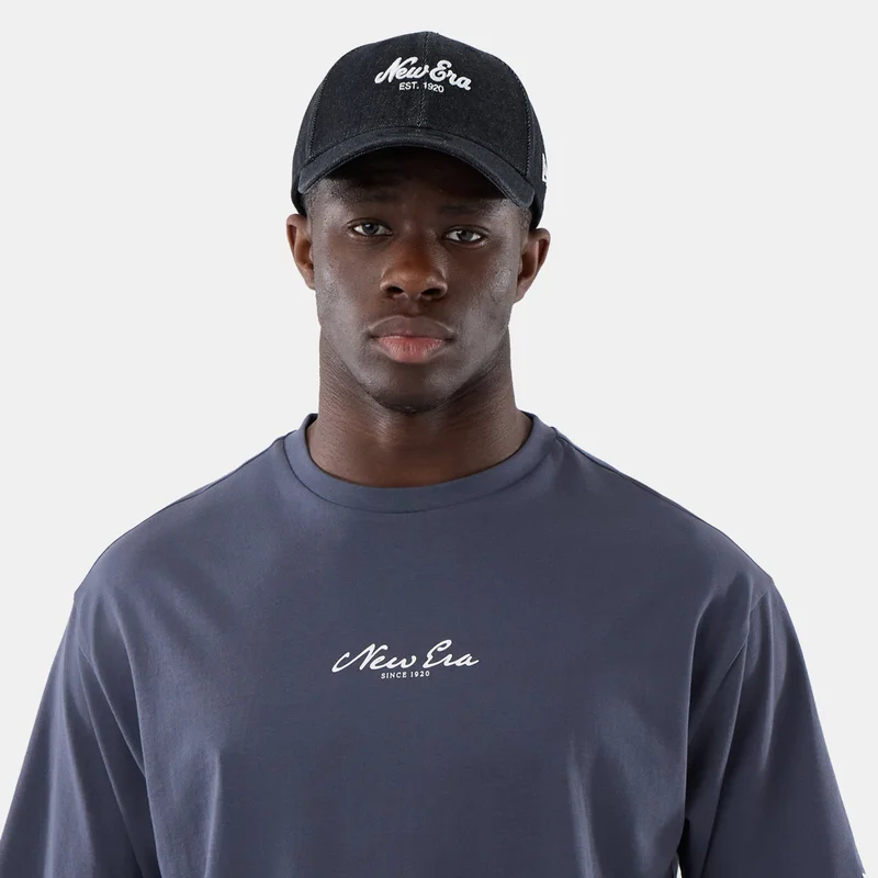 New Era Grey Men's Graphic T-Shirt for Men | Best Price UAE