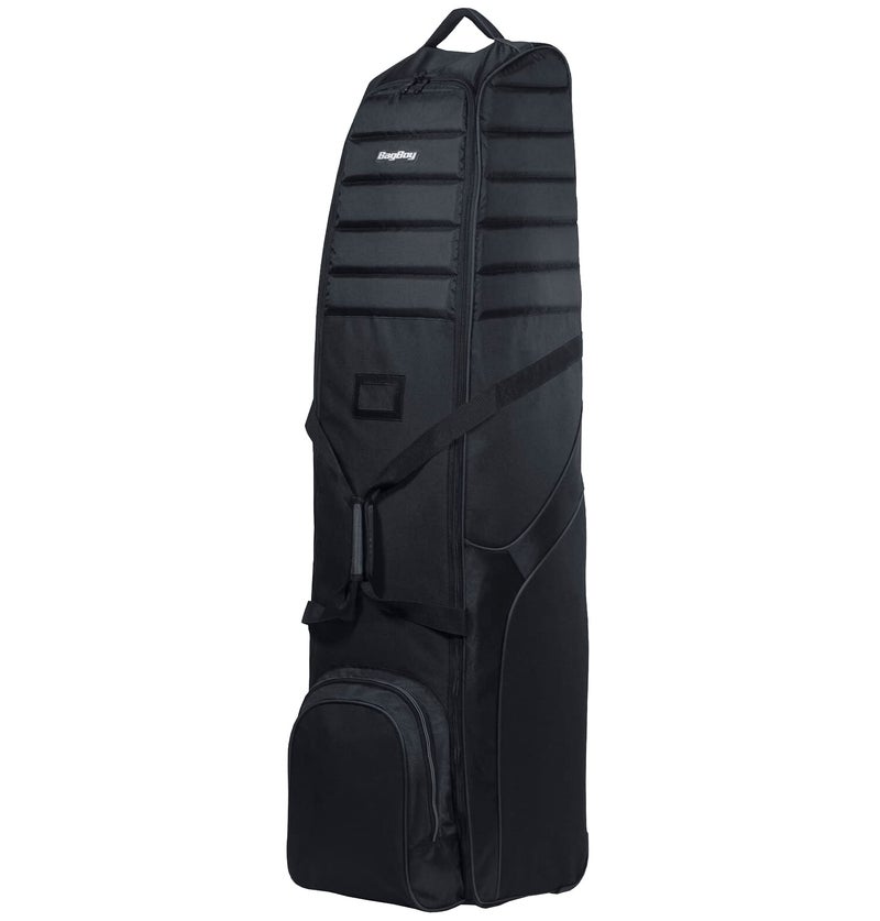 Bag Boy T660 Golf Travel Cover for Airlines Quilted Padded Top Internal Compression Strap Lockable Full WrapAround Zipper inLine Skate Wheels
