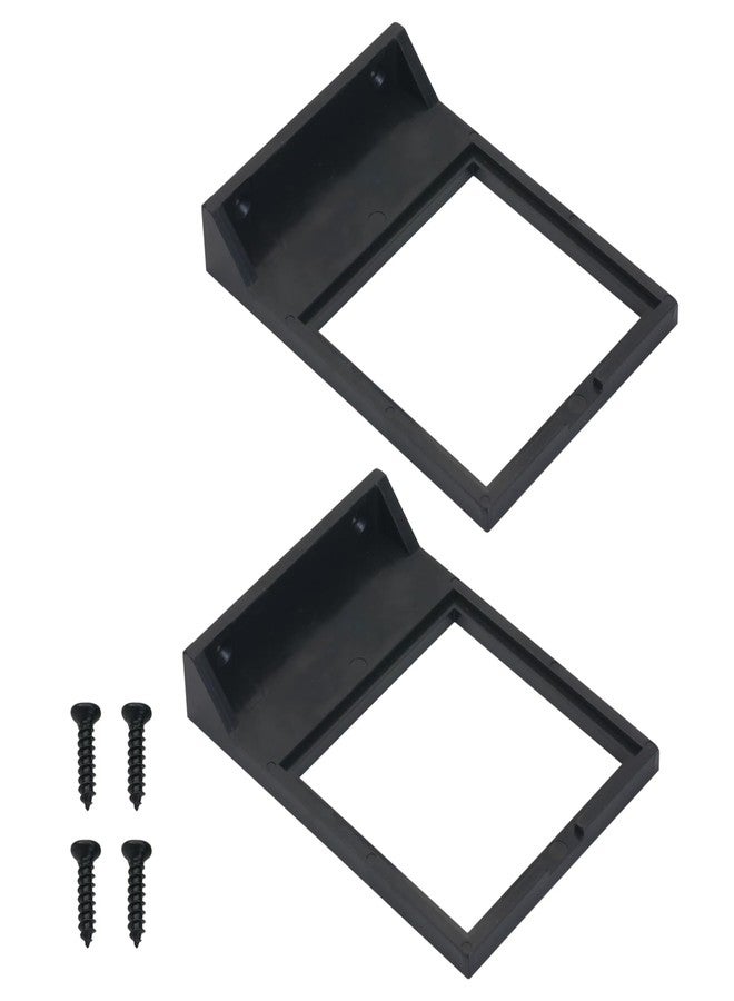 folosem Wall Mount for Lego Star Wars Helmet Display Shelf for Lego Star Wars Helmet Compatible with All Standard Lego Helmets Black 2PCS - Image 1