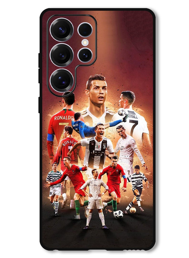 Theodor Protective Case Anti Scratch Shock Proof Bumper Cover For Samsung Galaxy S25 Ultra Ronaldo (8) - Image 1