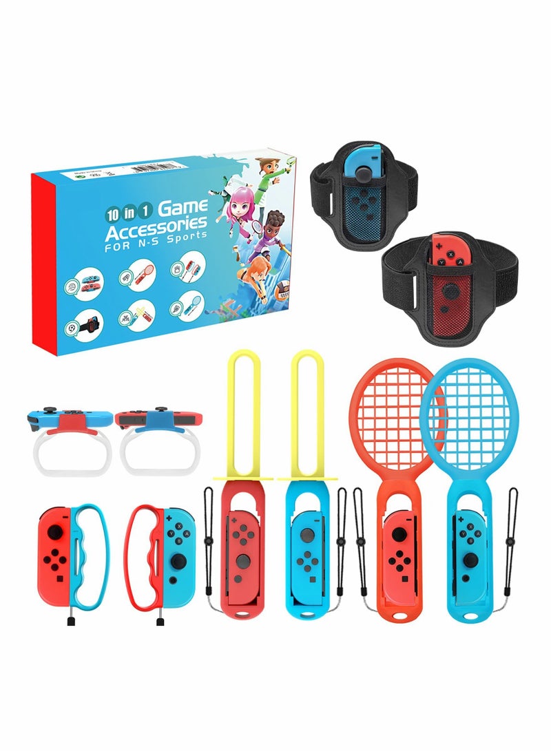 SYOSI Switch Sports Accessories Bundle for Nintendo Switch Sports, 10 in 1 Nintendo Switch Sports Accessories Compatible with Switch/Switch OLED - Image 1
