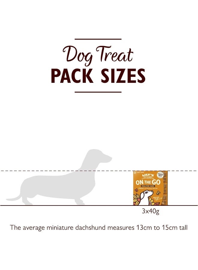 Lily's Kitchen Chicken on the Go Bars Multipack for Dogs 40G - 3X40G - Image 4