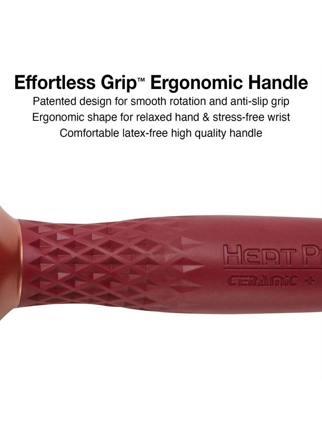 Olivia Garden Heat Pro Round Thermal Hair Brush, HP-52, 2 1/8" - Image 3